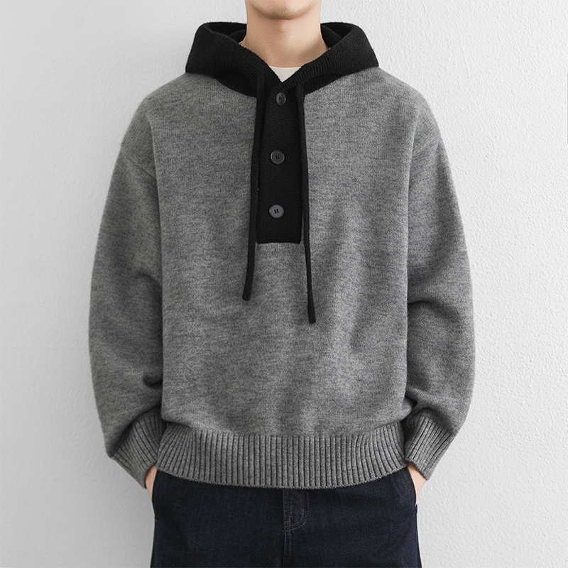 沈氏25下新款【毛衣】LO628号批78元-模特图毛衣12 M 深灰色