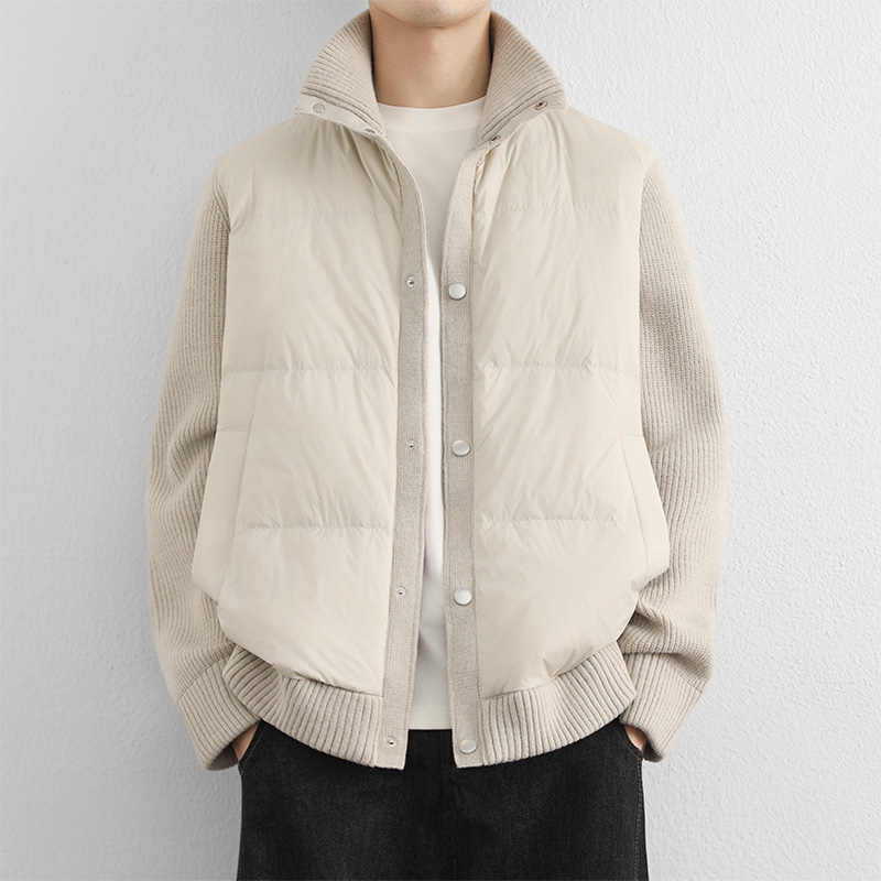 沈氏25下新款【羽绒服】DQ8535号批188元-模特图羽绒服2 M 深灰色