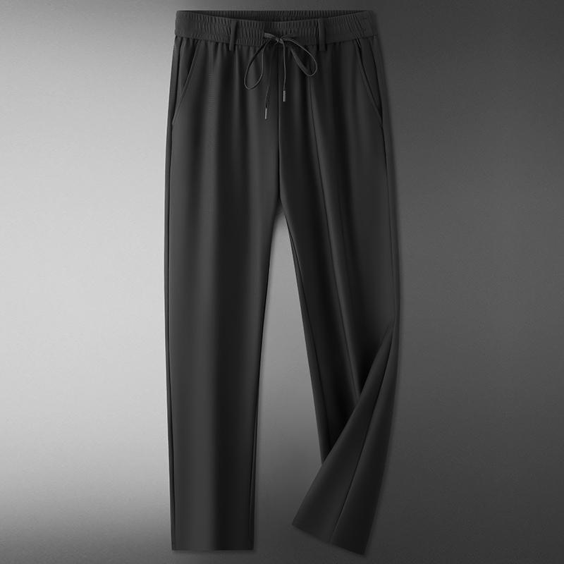 大码休闲中高腰春秋款长裤加肥加大大弹力运动裤