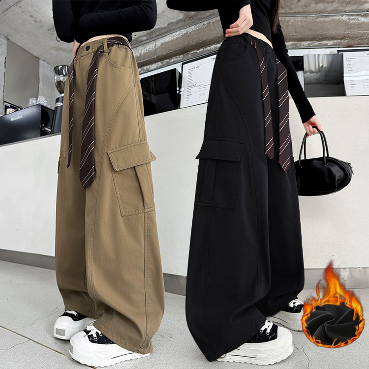 引力波&K13款腰带加绒工装裤