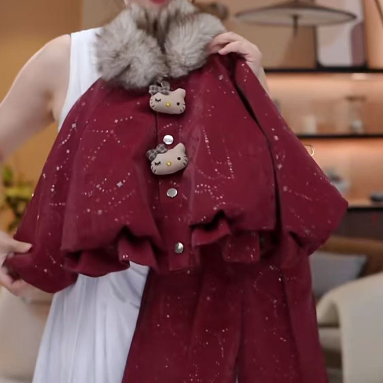 小木屋&11112玩偶呢子套装