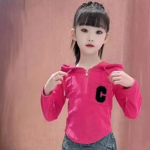 爆款部落-2403卫衣加飞机牛仔裤套装