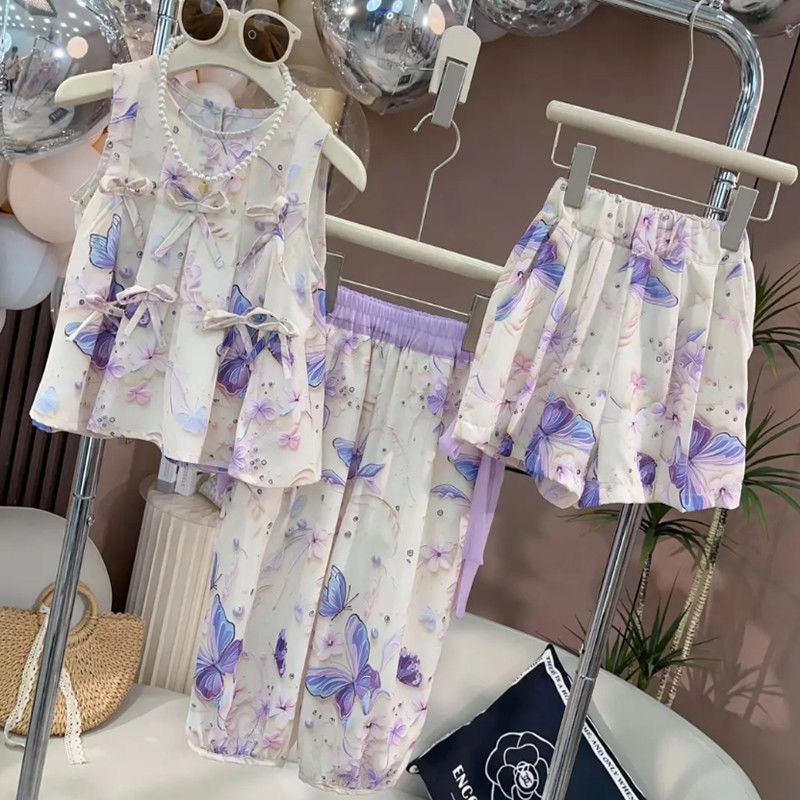 爆款部落&紫色蝴蝶三件套