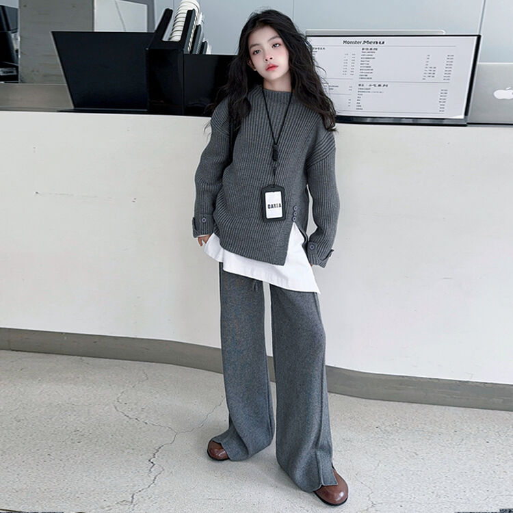 楚小丫&130款套装 120cm 深灰色套装