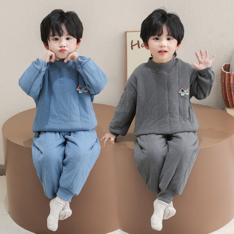 依彤蓓蓓&2569小狗贴标睡衣套装