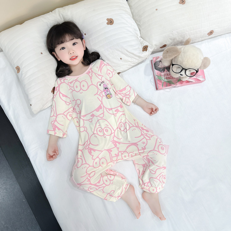 小核桃&H2523满印印花连体衣