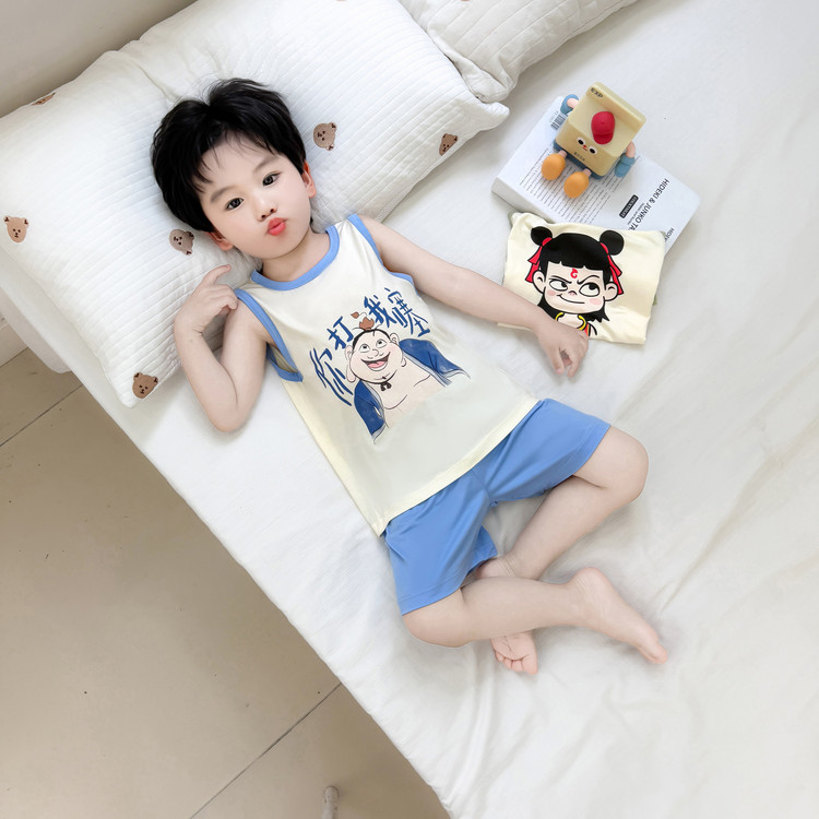 小核桃&L2582哪吒背心套装