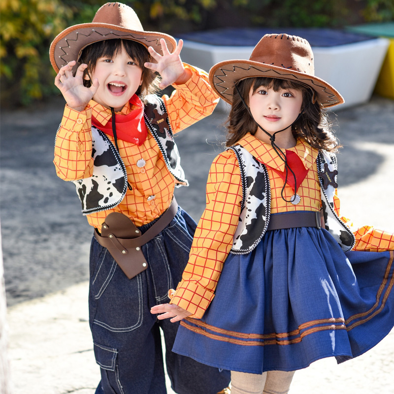 力赞娅公主裙-胡迪男女长袖 100cm 胡迪男童长袖