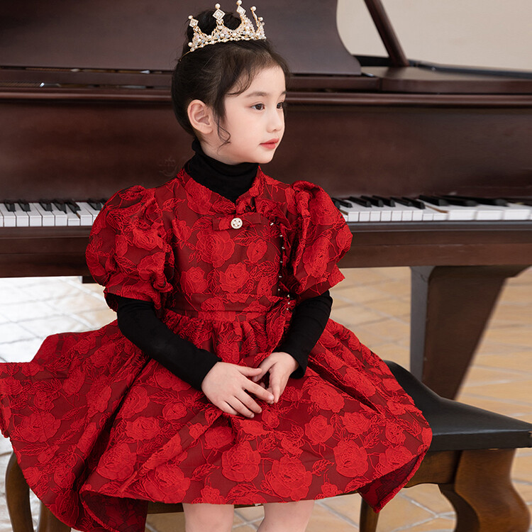 力赞娅公主裙&2402红色蓬蓬裙