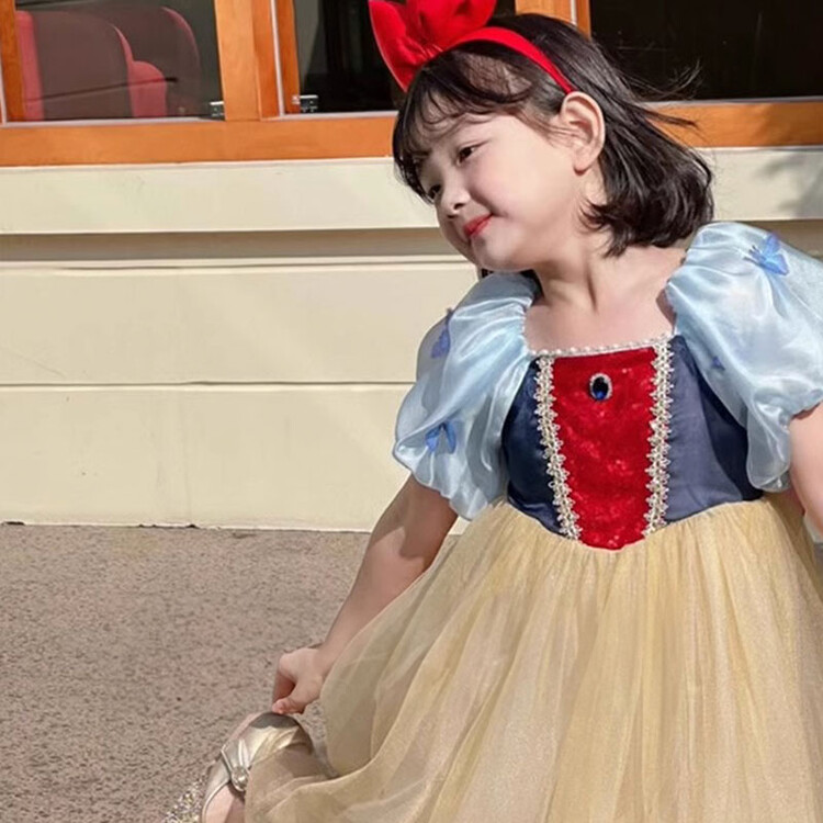 力赞娅公主裙&蝴蝶飞白雪