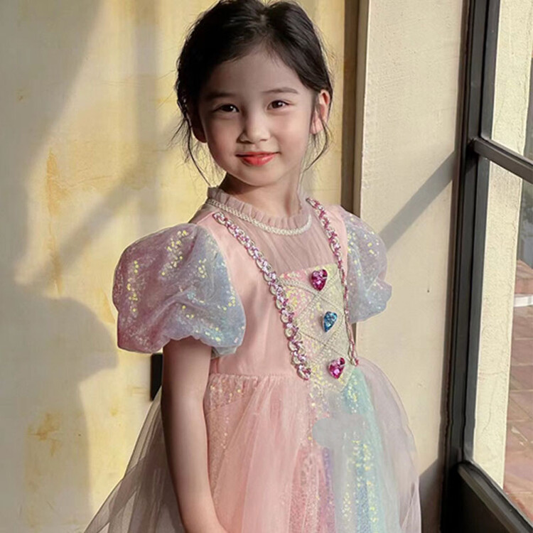 力赞娅公主裙&粉钻爱莎公主裙