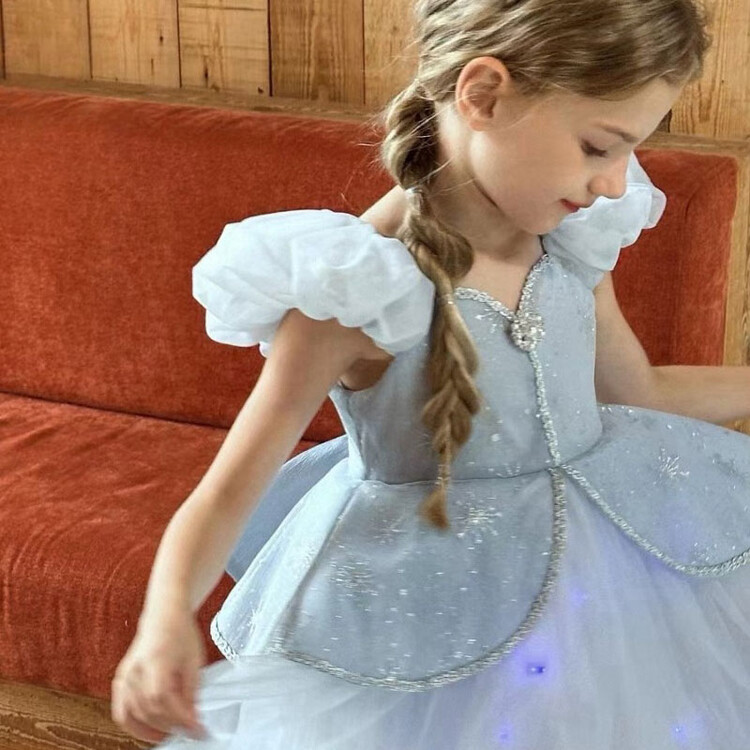 力赞娅公主裙&发光爱莎公主裙