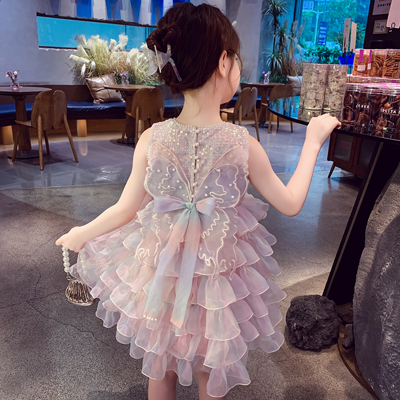 力赞娅公主裙&人鱼后背蝴蝶蛋糕裙