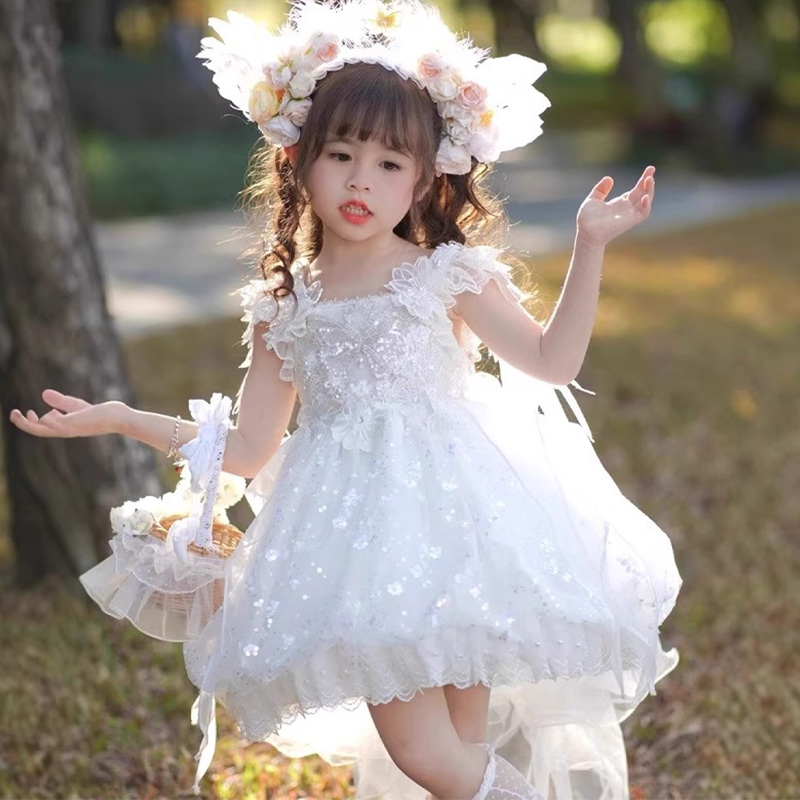 力赞娅公主裙&白色花苞裙