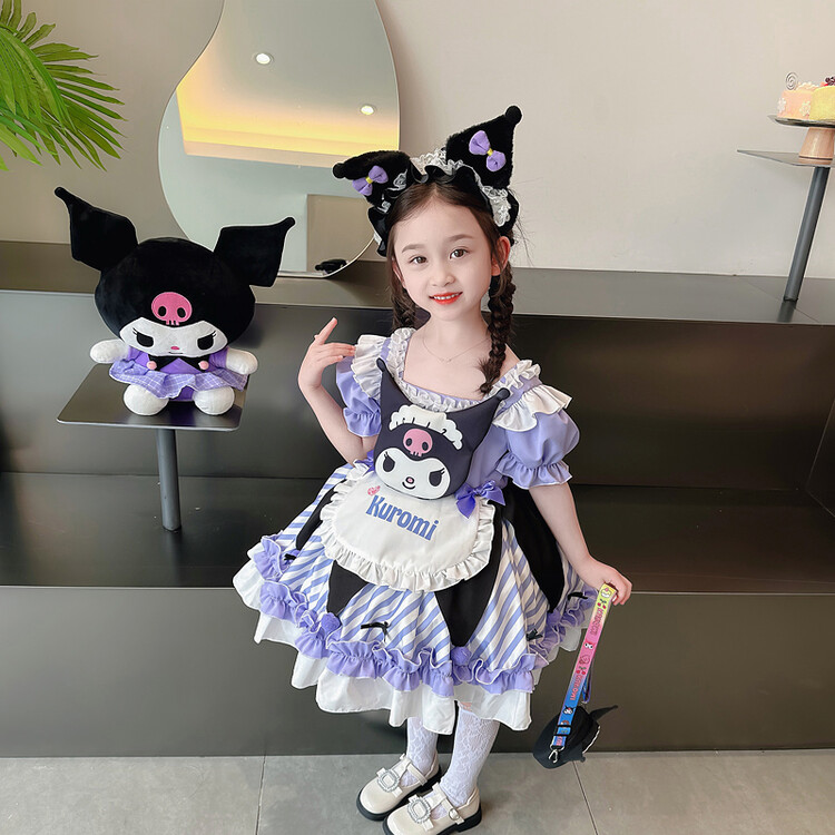 超萌小象&amp;2310库洛米短袖洛丽塔裙 90cm 单件裙子