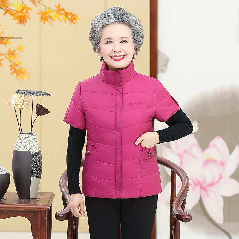 912-优雅舒适保暖经典款羽绒马甲