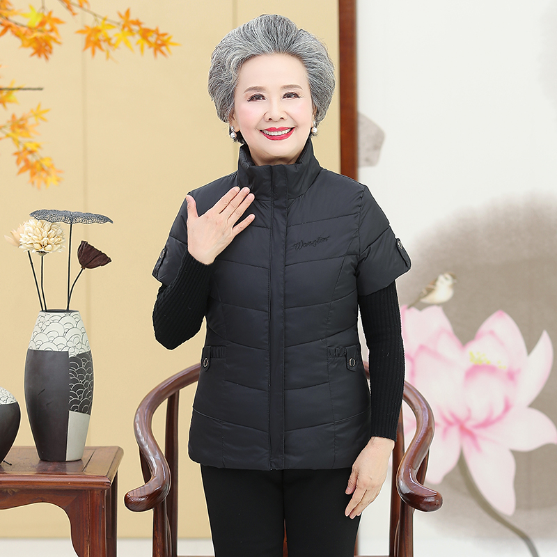 912-优雅舒适保暖经典款羽绒马甲