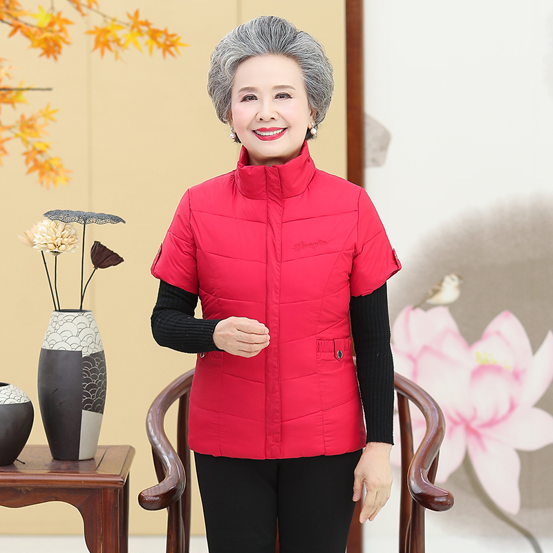 912-优雅舒适保暖经典款羽绒马甲