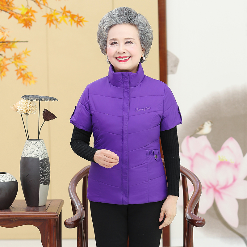 912-优雅舒适保暖经典款羽绒马甲