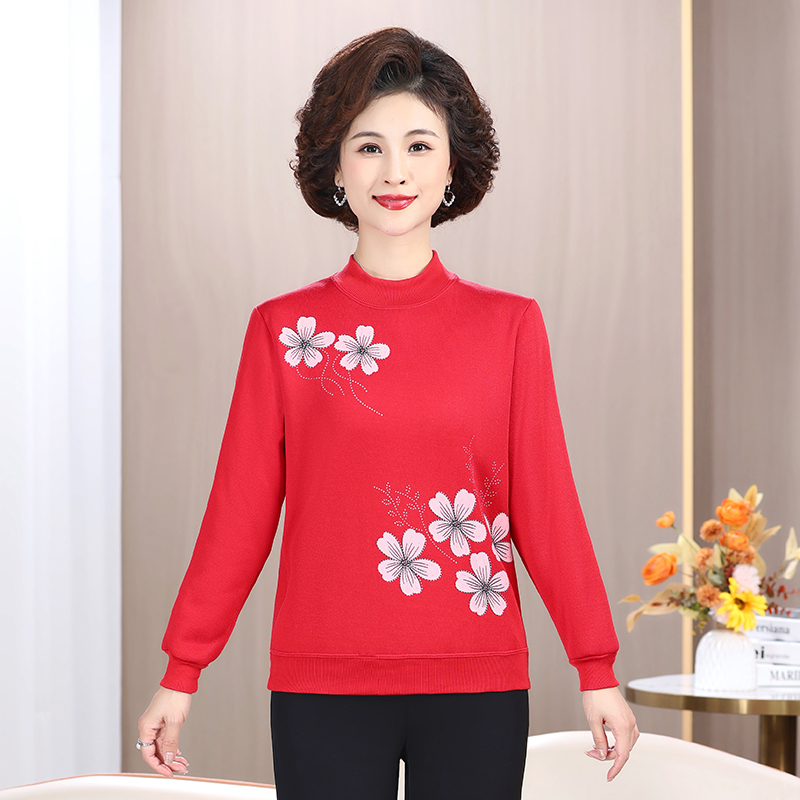 978-洋气时尚减龄加绒加厚上衣