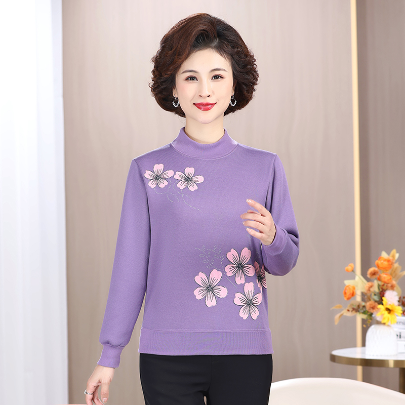 978-洋气时尚减龄加绒加厚上衣