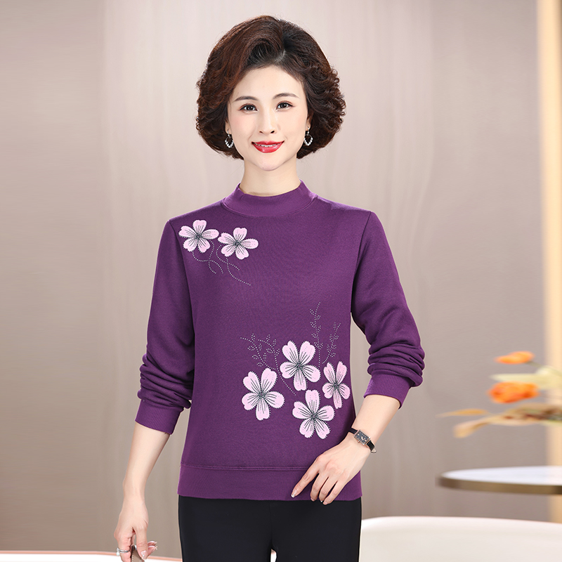 978-洋气时尚减龄加绒加厚上衣