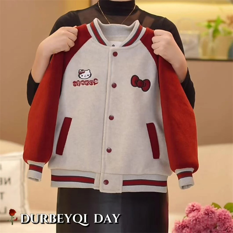 甜甜衣-猫咪棒球服 120cm 图片色